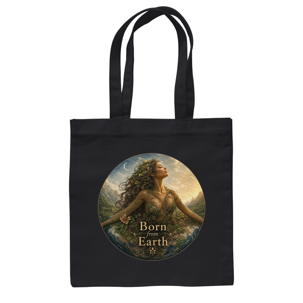 Born from Earth - Baumwolltasche