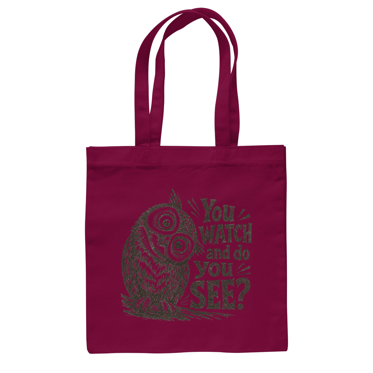 Do You See? - Baumwolltasche