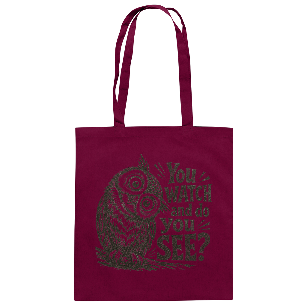 Do You See? - Baumwolltasche