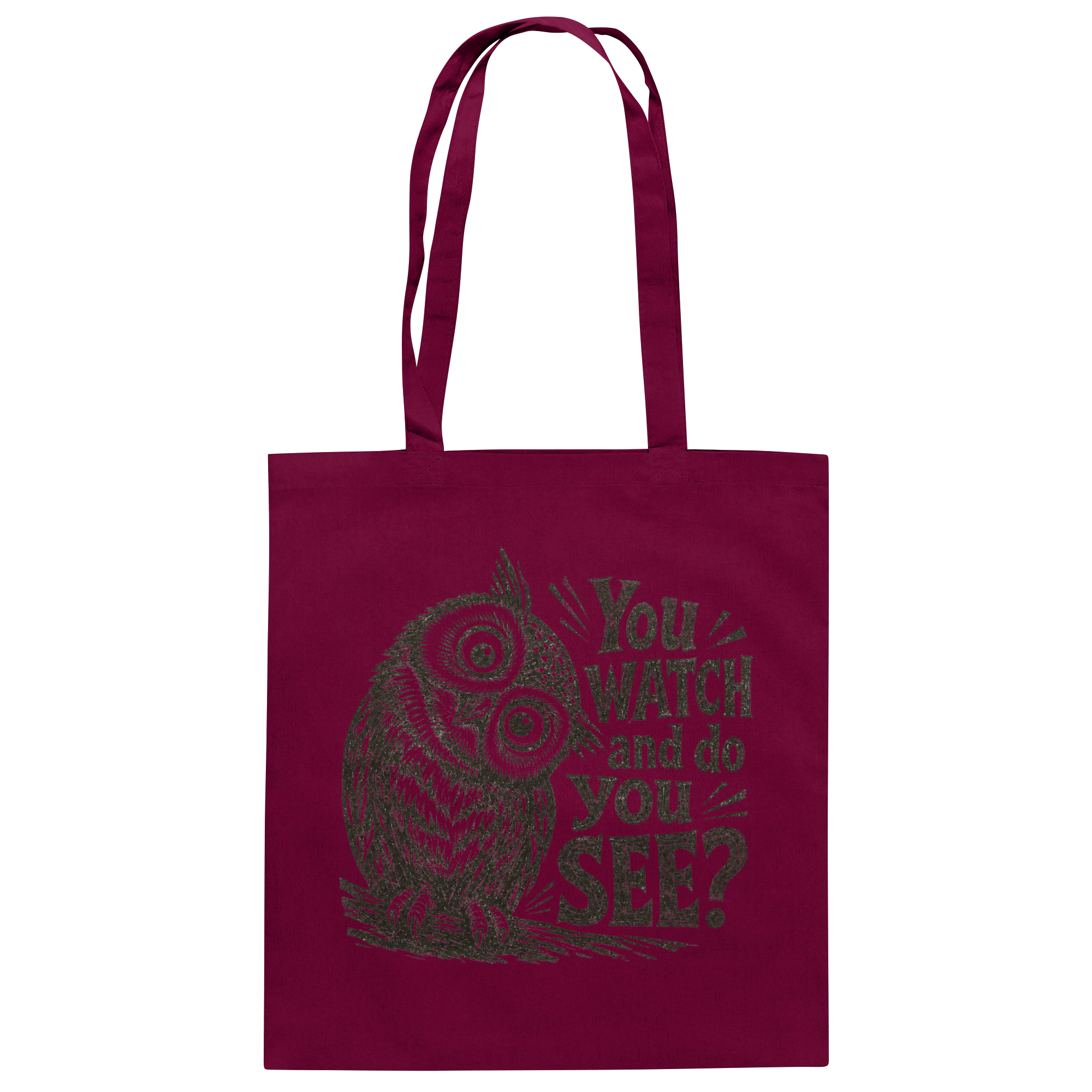 Do You See? - Baumwolltasche