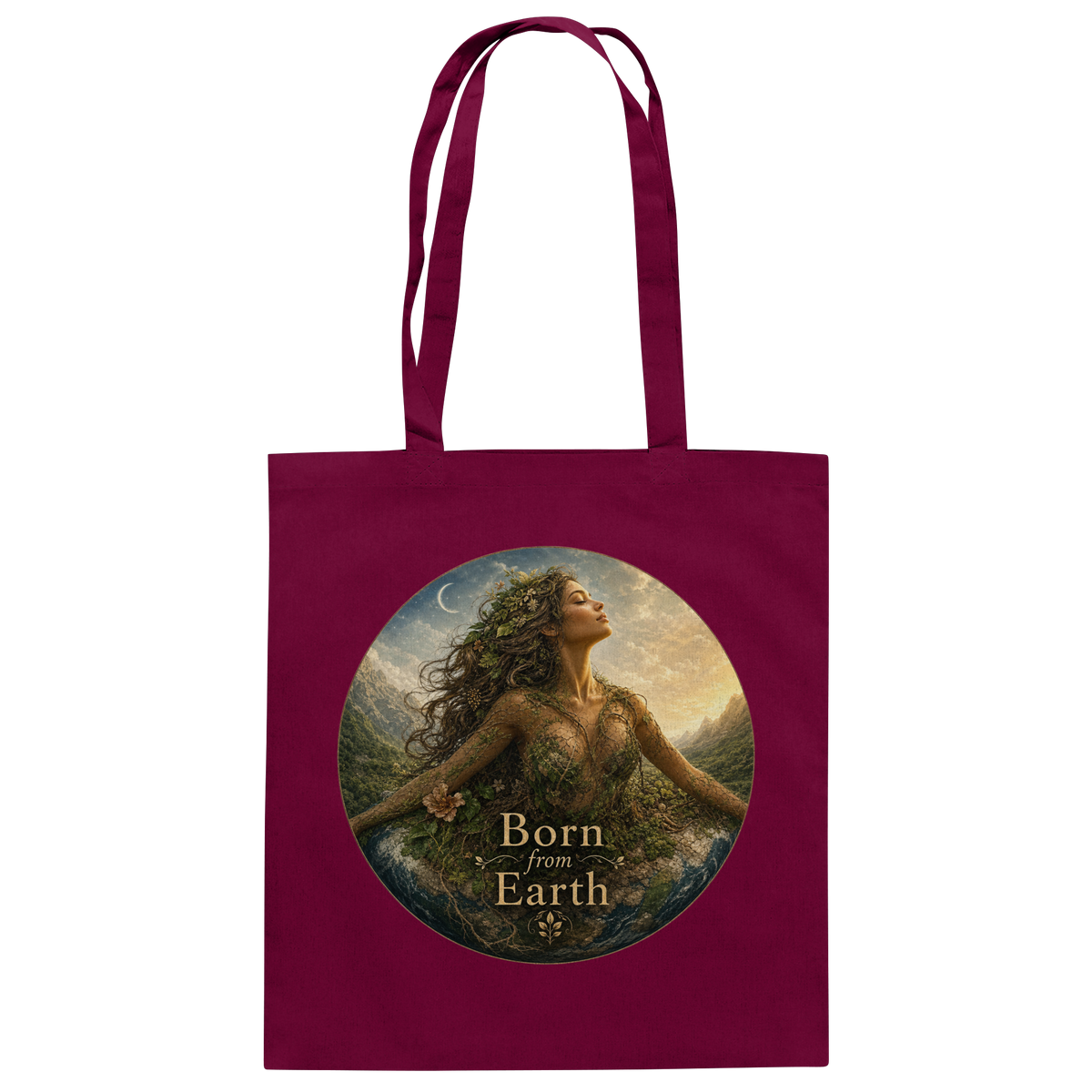 Born from Earth - Baumwolltasche