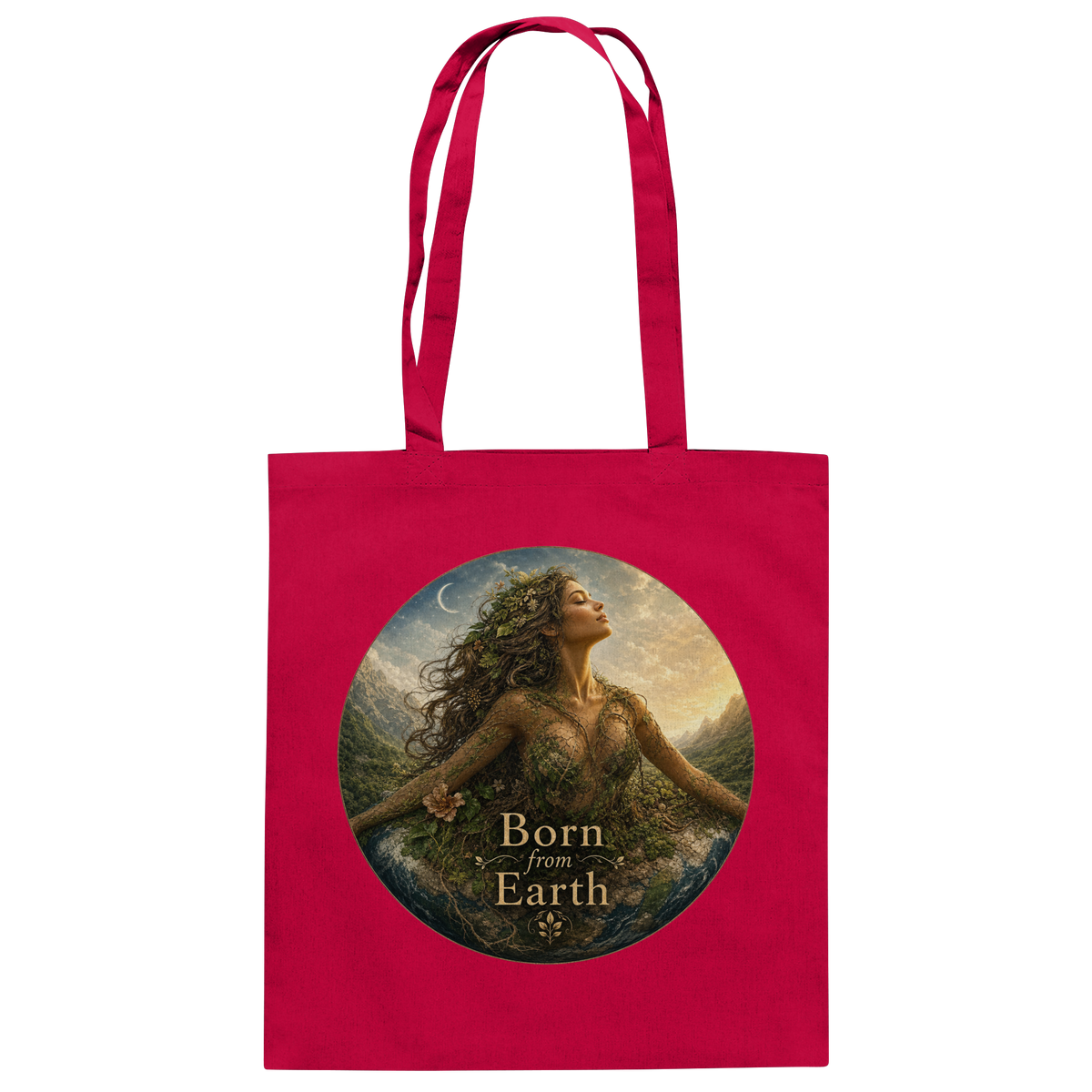 Born from Earth - Baumwolltasche