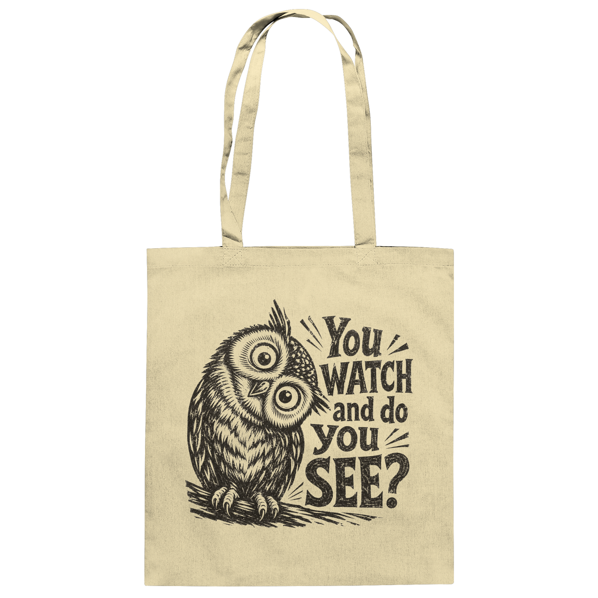 Do You See? - Baumwolltasche