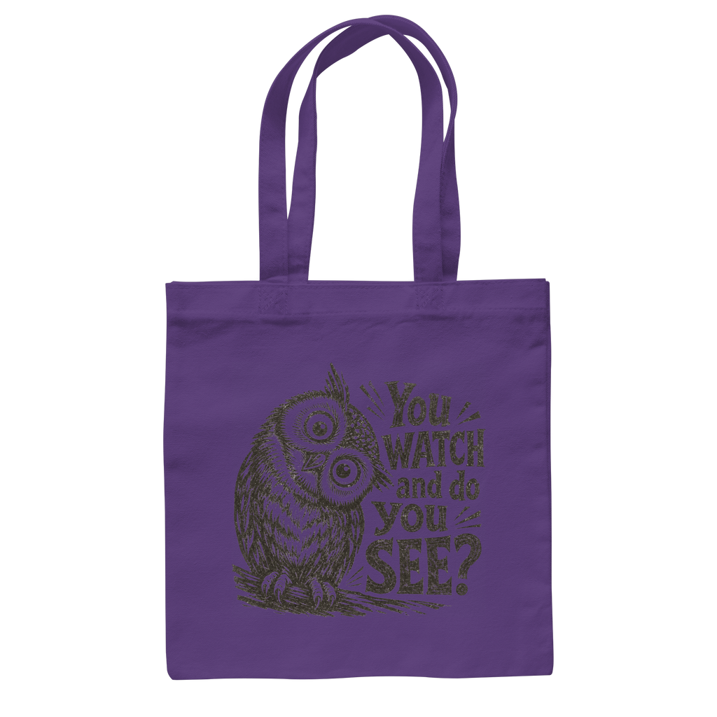 Do You See? - Baumwolltasche
