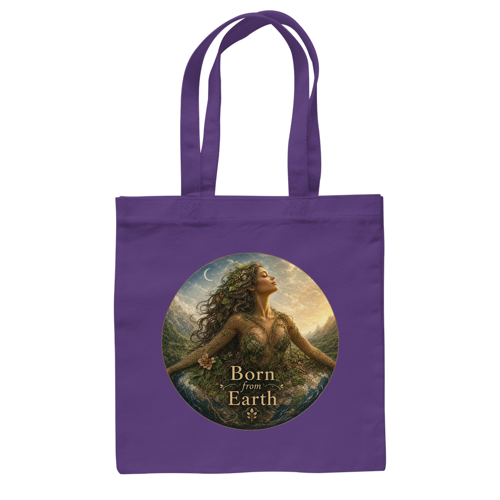 Born from Earth - Baumwolltasche