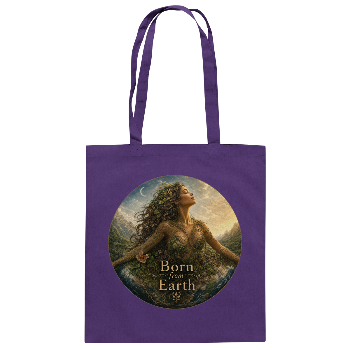 Born from Earth - Baumwolltasche