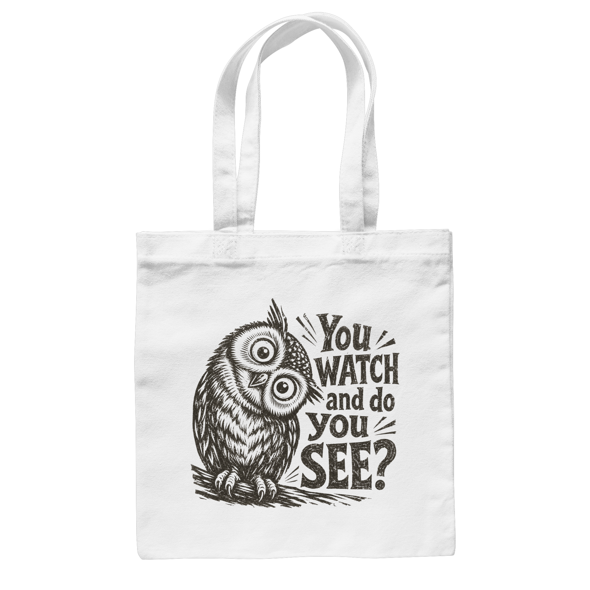 Do You See? - Baumwolltasche