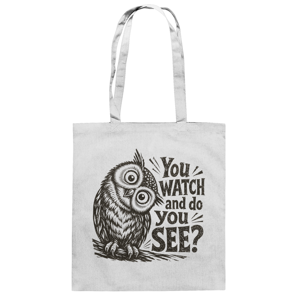 Do You See? - Baumwolltasche