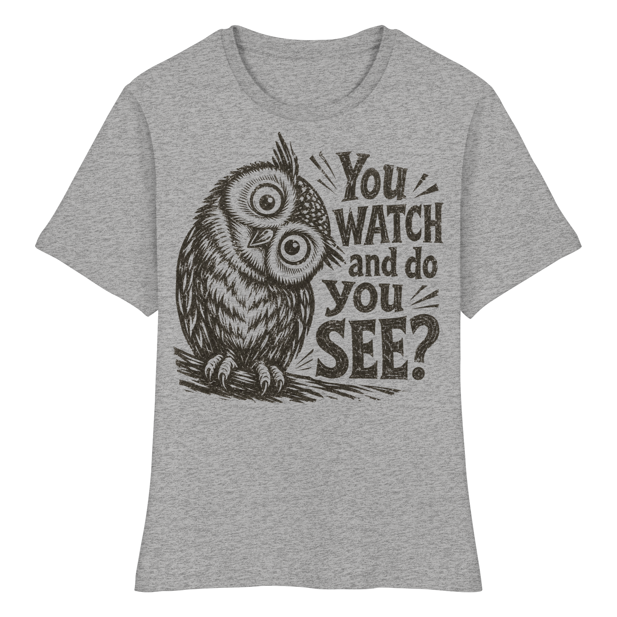 Do You See? - Fitted Ladies Organic Shirt