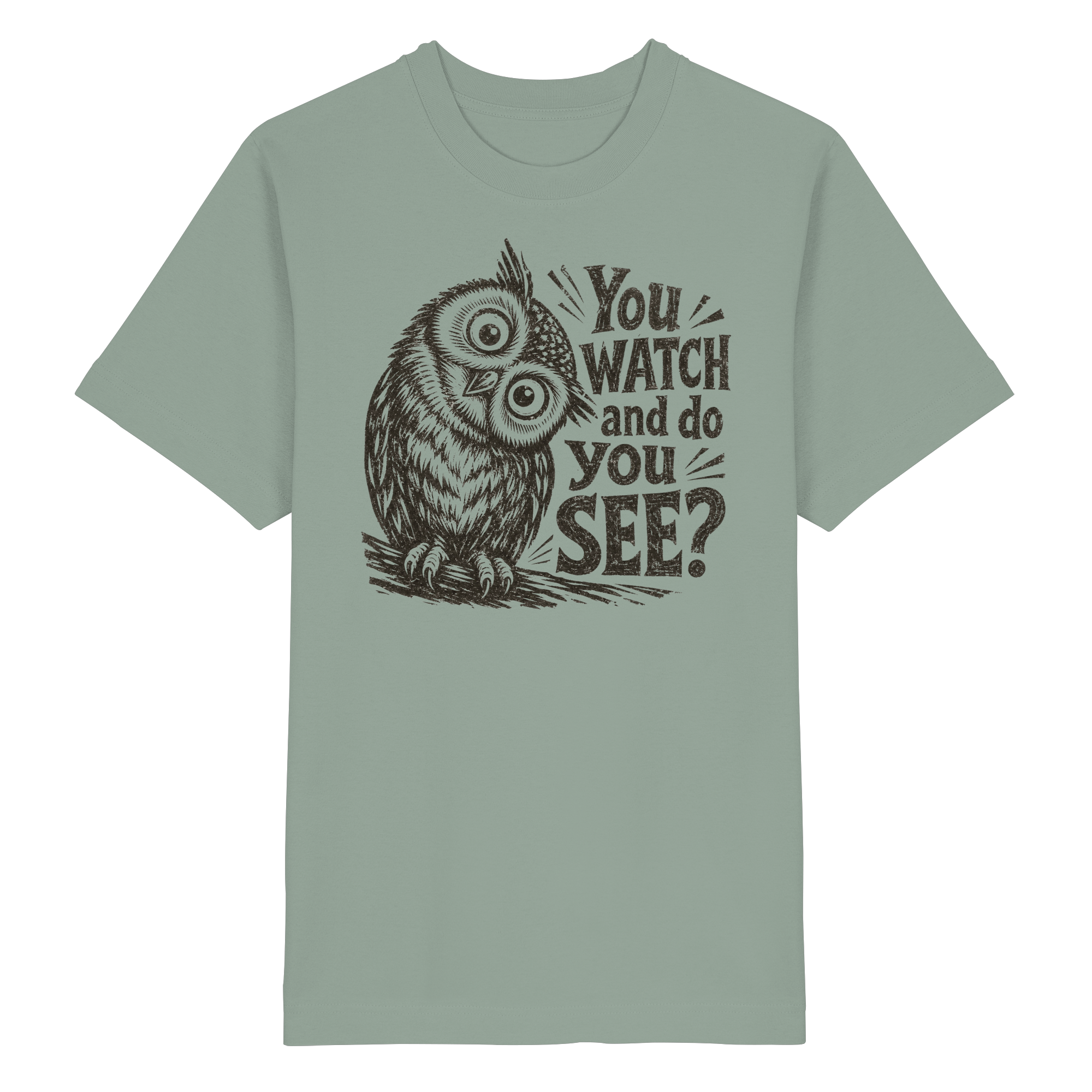 Do You See? - Heavy Oversized Organic Shirt