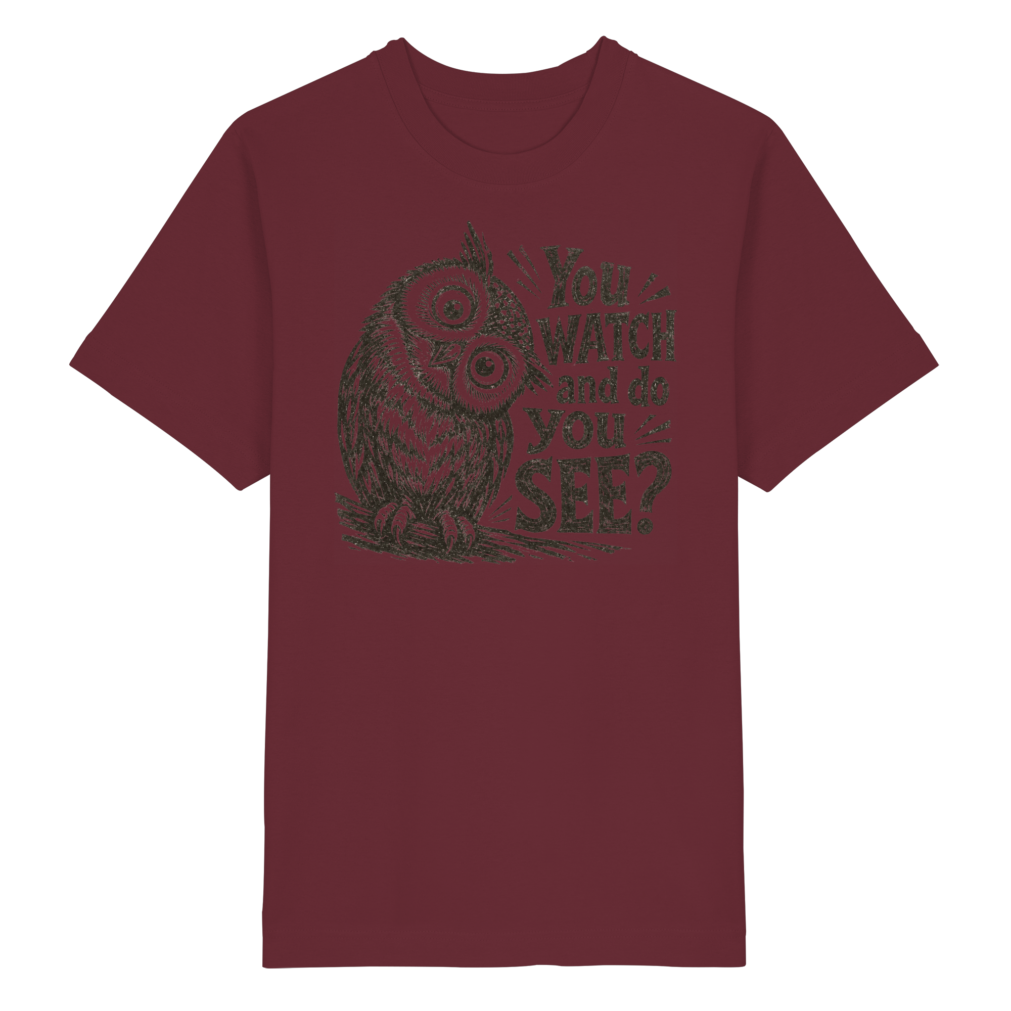 Do You See? - Heavy Oversized Organic Shirt
