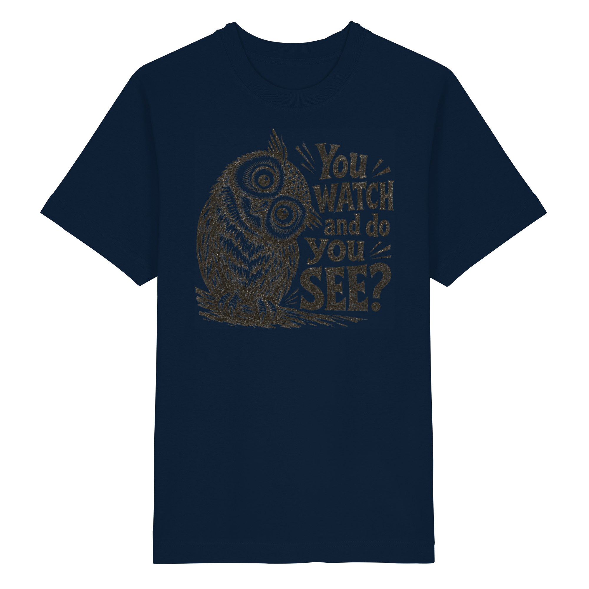 Do You See? - Heavy Oversized Organic Shirt