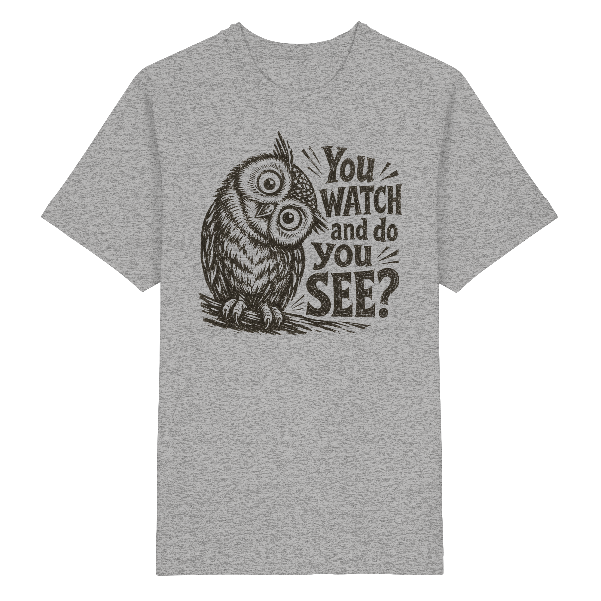 Do You See? - Heavy Oversized Organic Shirt