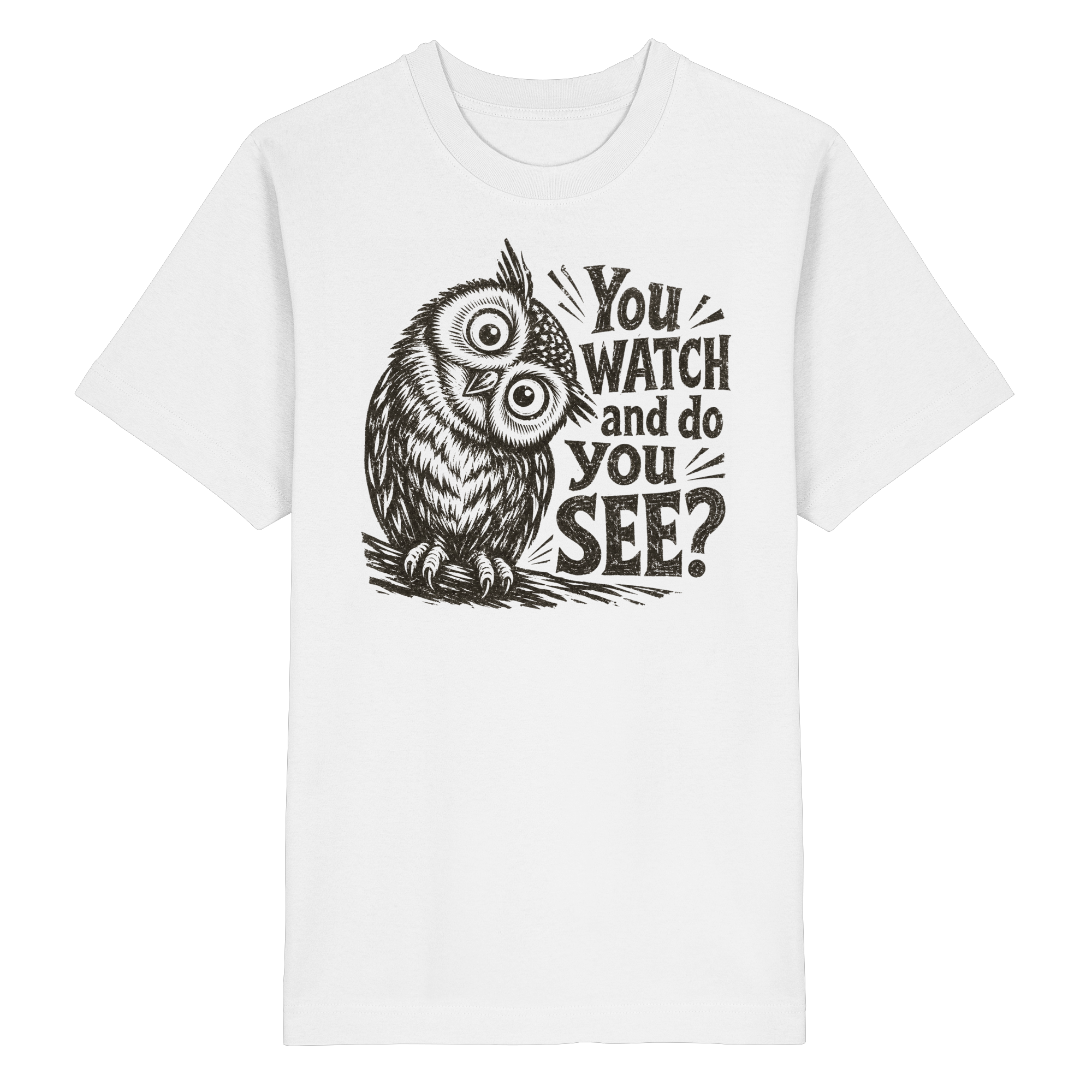 Do You See? - Heavy Oversized Organic Shirt