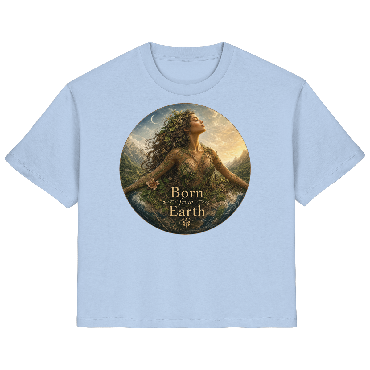 Born from Earth - Ladies Organic Shirt