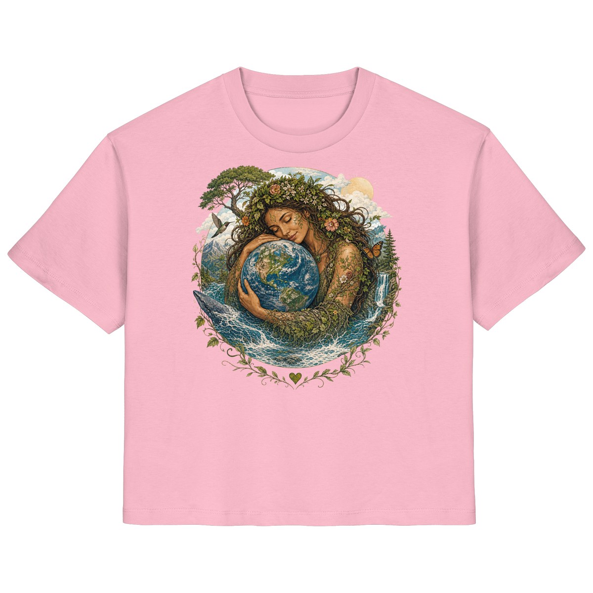 In Love with Earth Collection - Ladies Organic Shirt