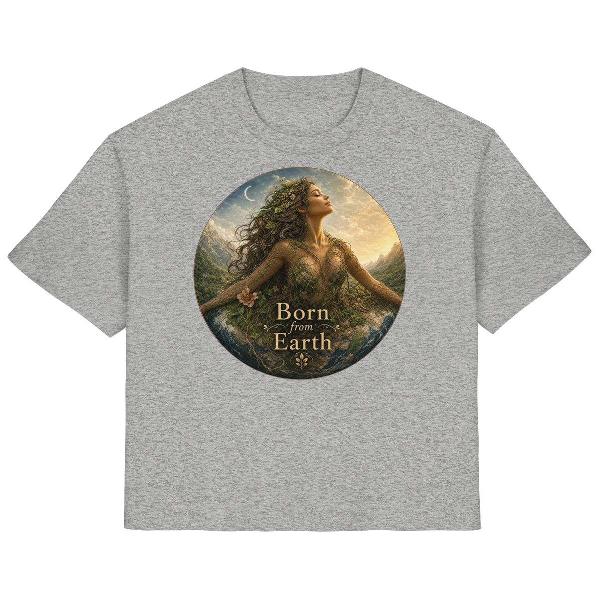Born from Earth - Ladies Organic Shirt