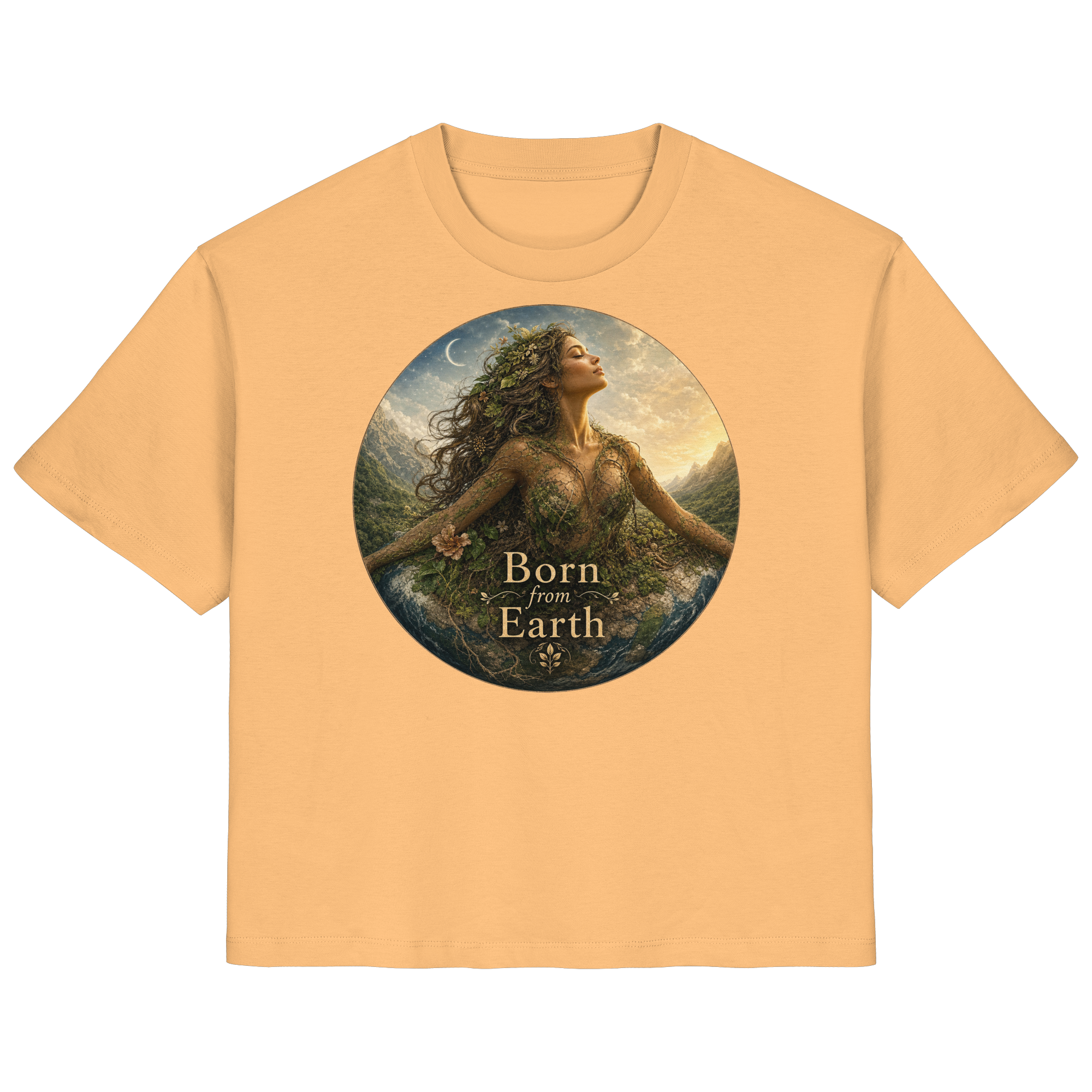 Born from Earth - Ladies Organic Shirt
