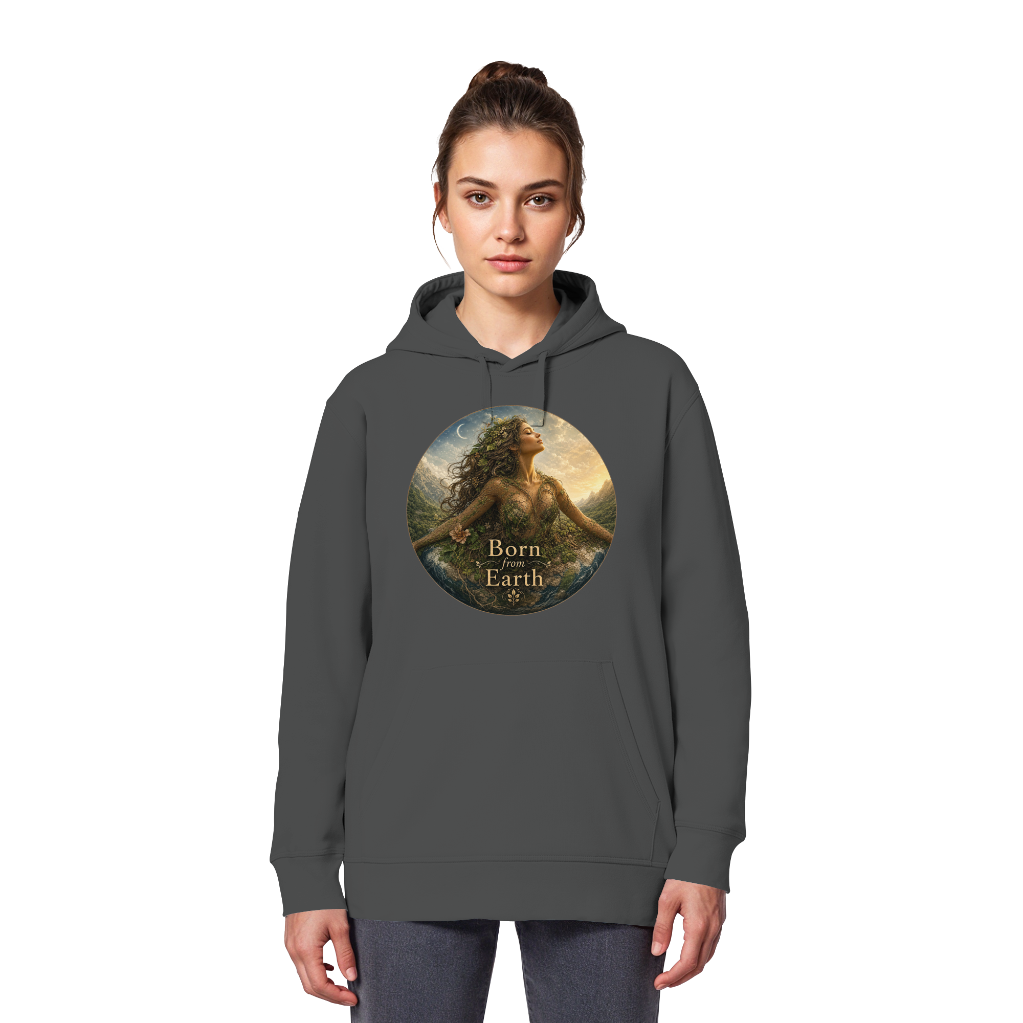Born from Earth - Organic Basic Hoodie