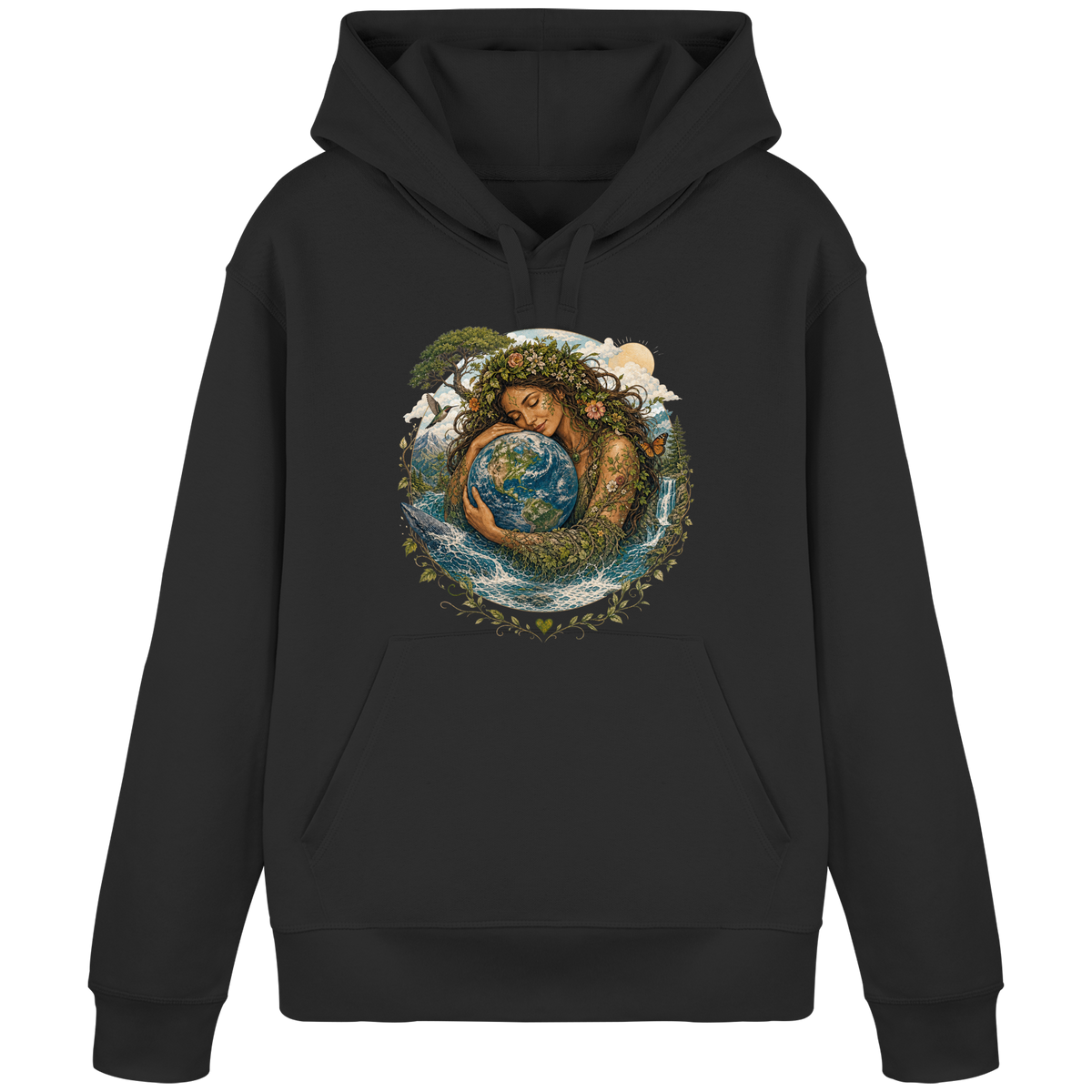 In Love with Earth Collection - Organic Basic Hoodie