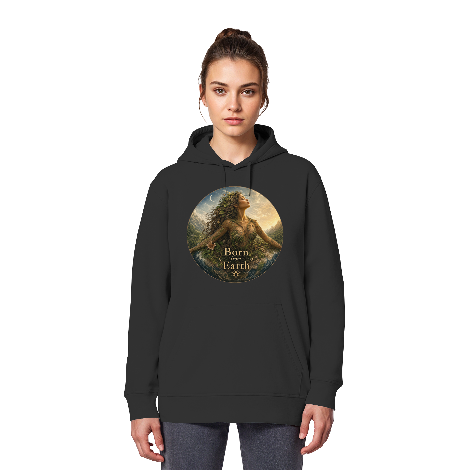 Born from Earth - Organic Basic Hoodie