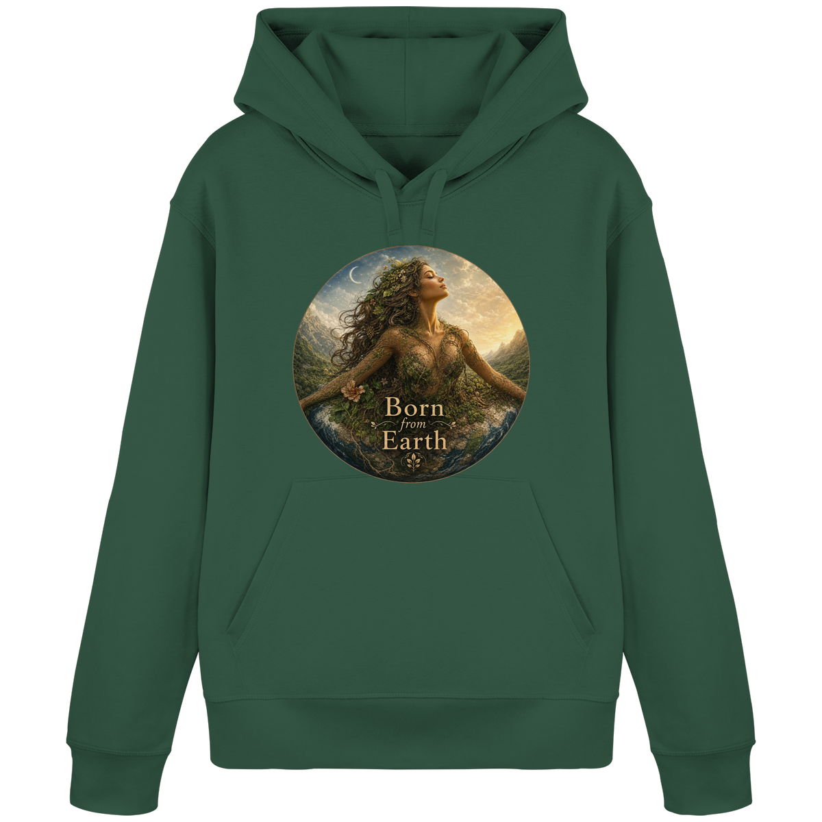 Born from Earth - Organic Basic Hoodie