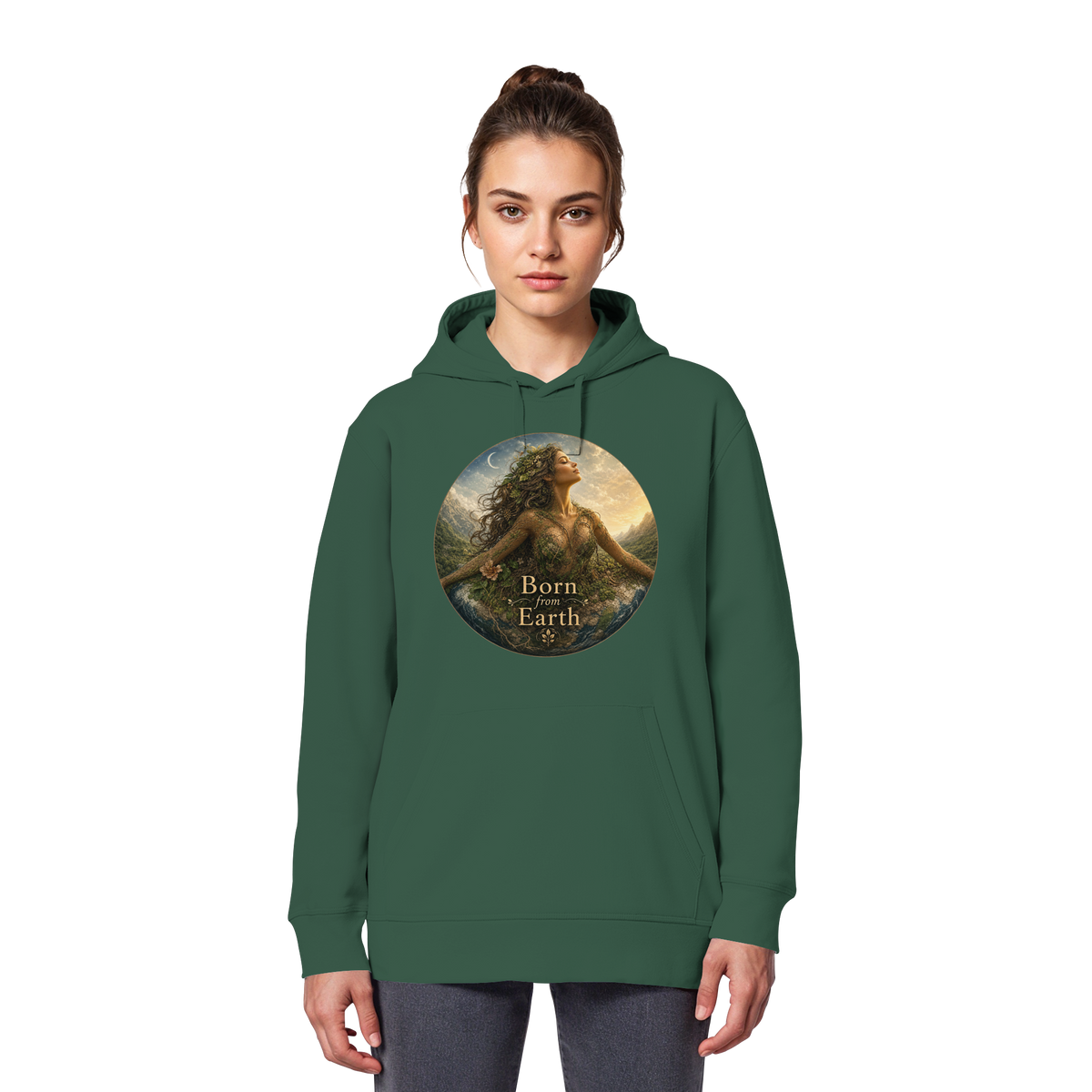 Born from Earth - Organic Basic Hoodie