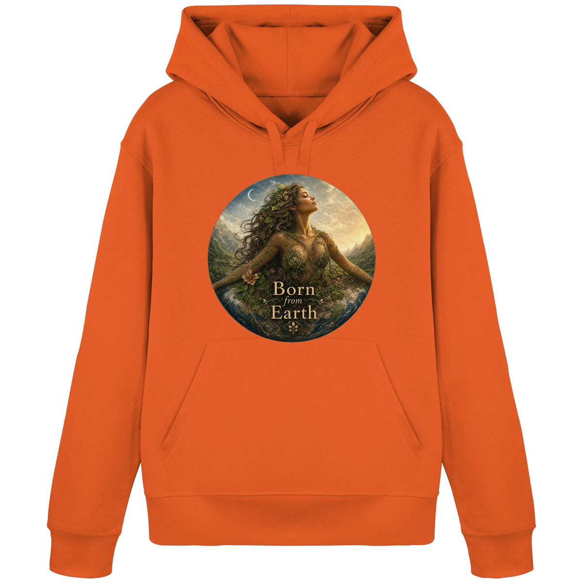 Born from Earth - Organic Basic Hoodie