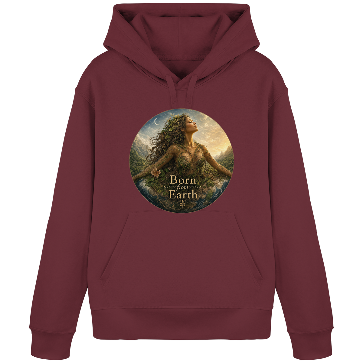 Born from Earth - Organic Basic Hoodie