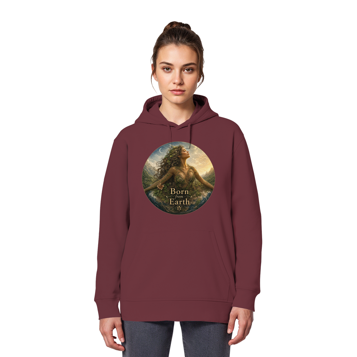 Born from Earth - Organic Basic Hoodie