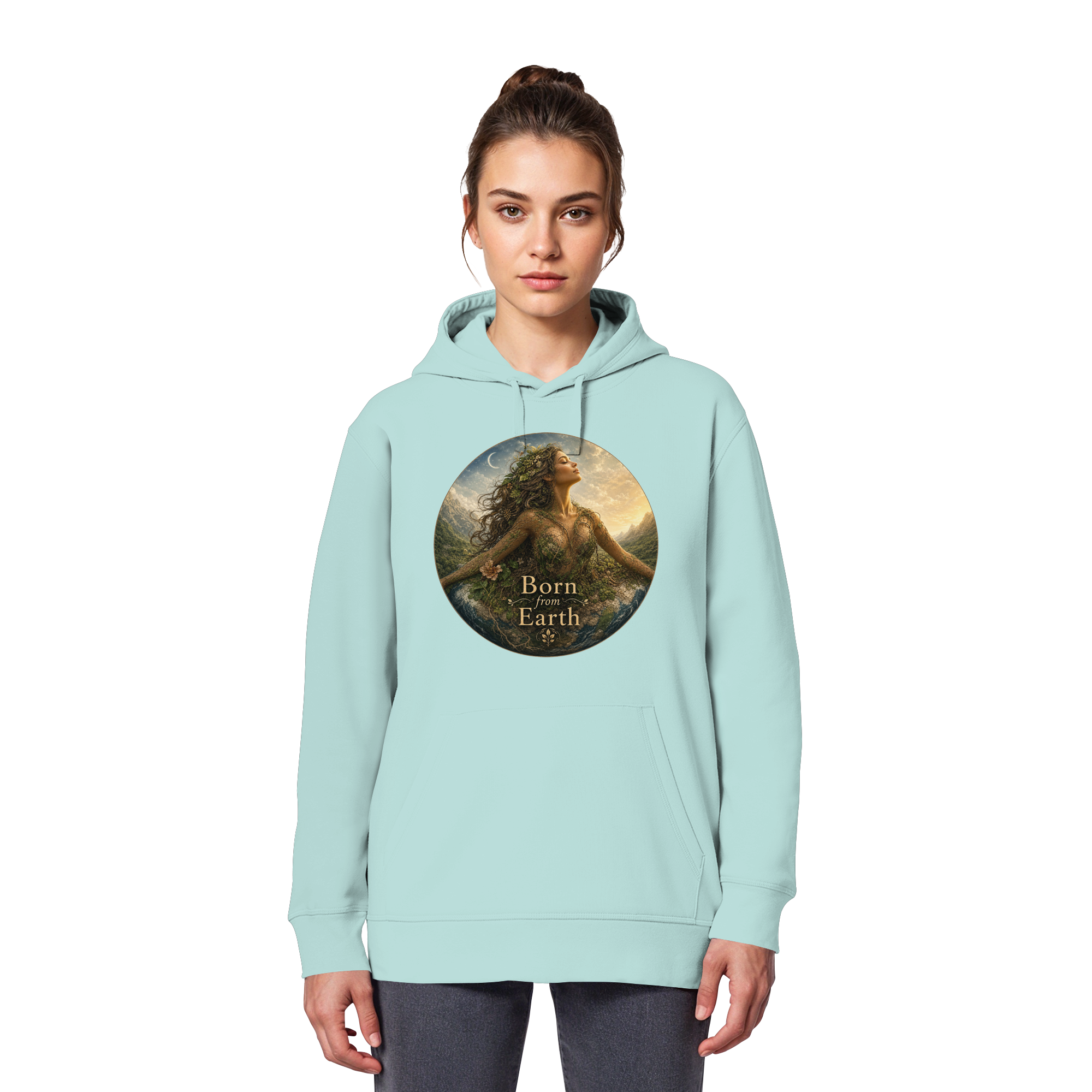 Born from Earth - Organic Basic Hoodie
