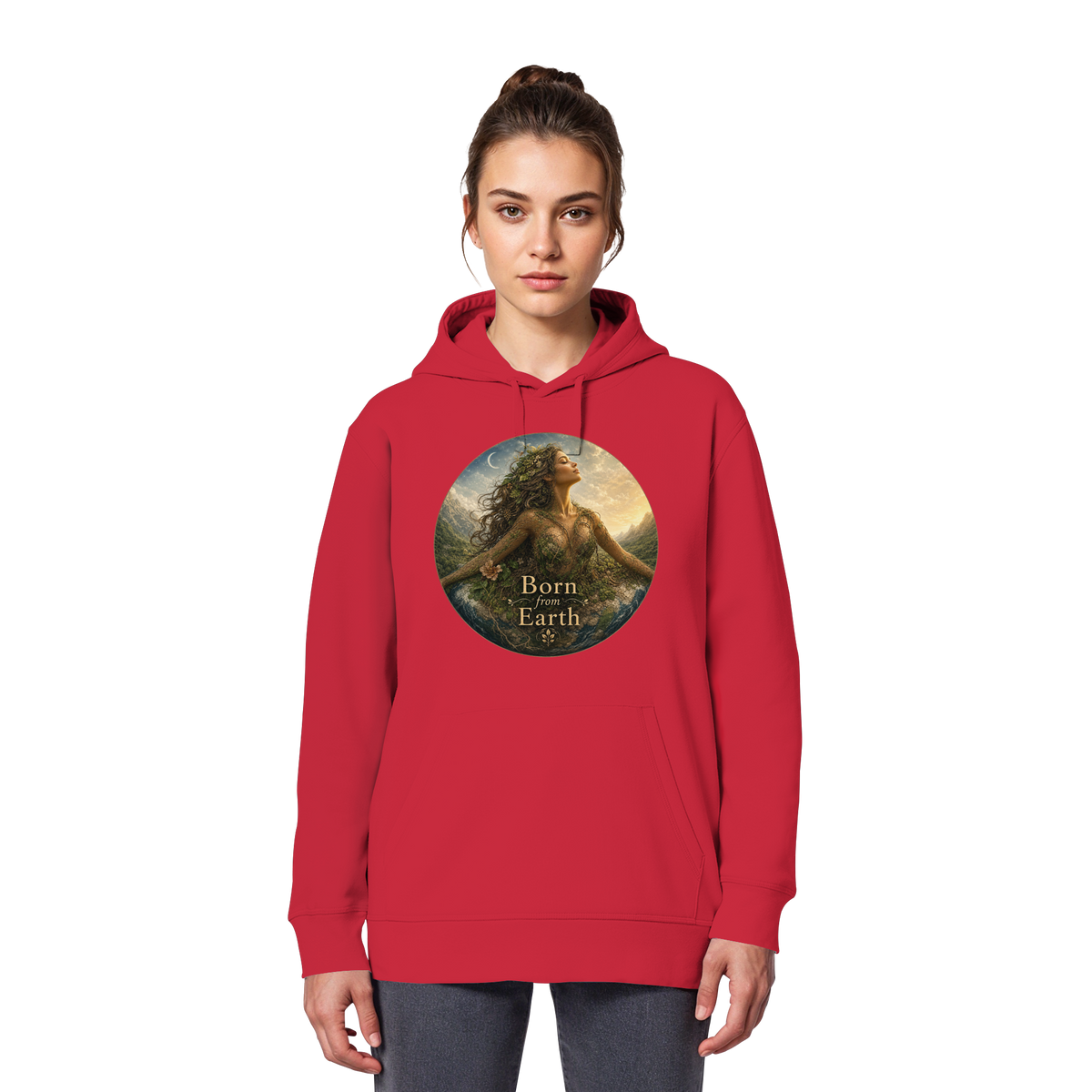 Born from Earth - Organic Basic Hoodie