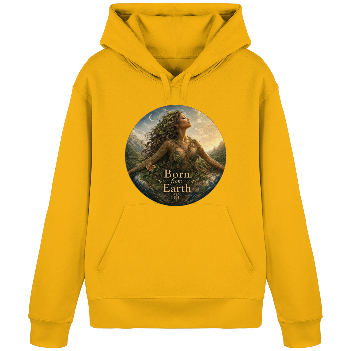 Born from Earth - Organic Basic Hoodie