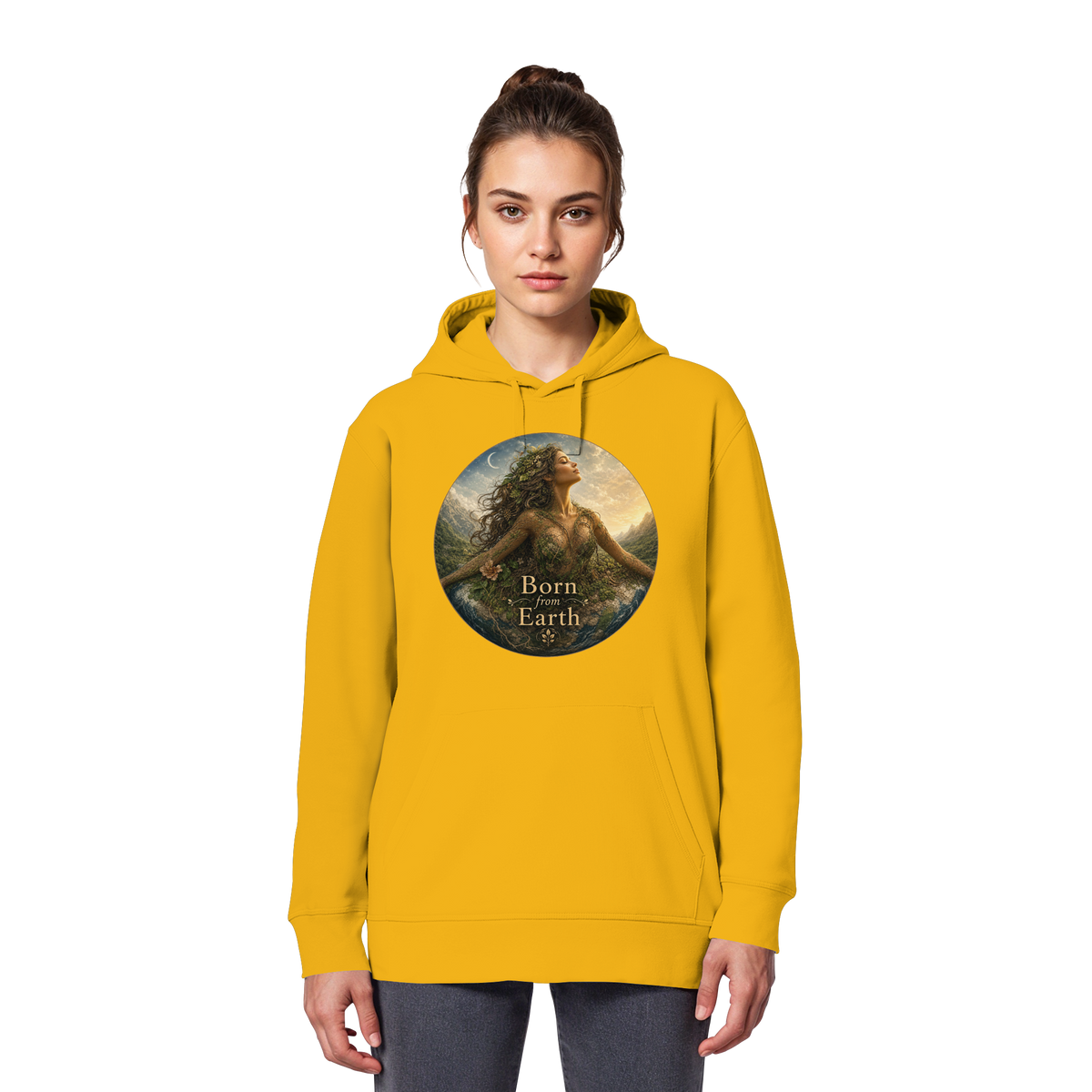 Born from Earth - Organic Basic Hoodie