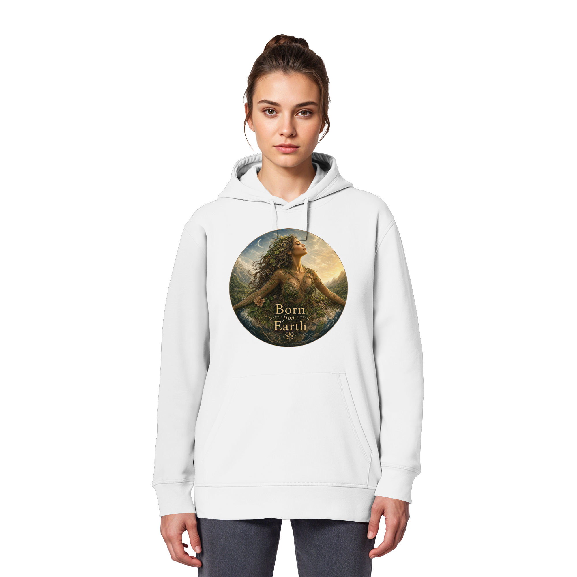 Born from Earth - Organic Basic Hoodie