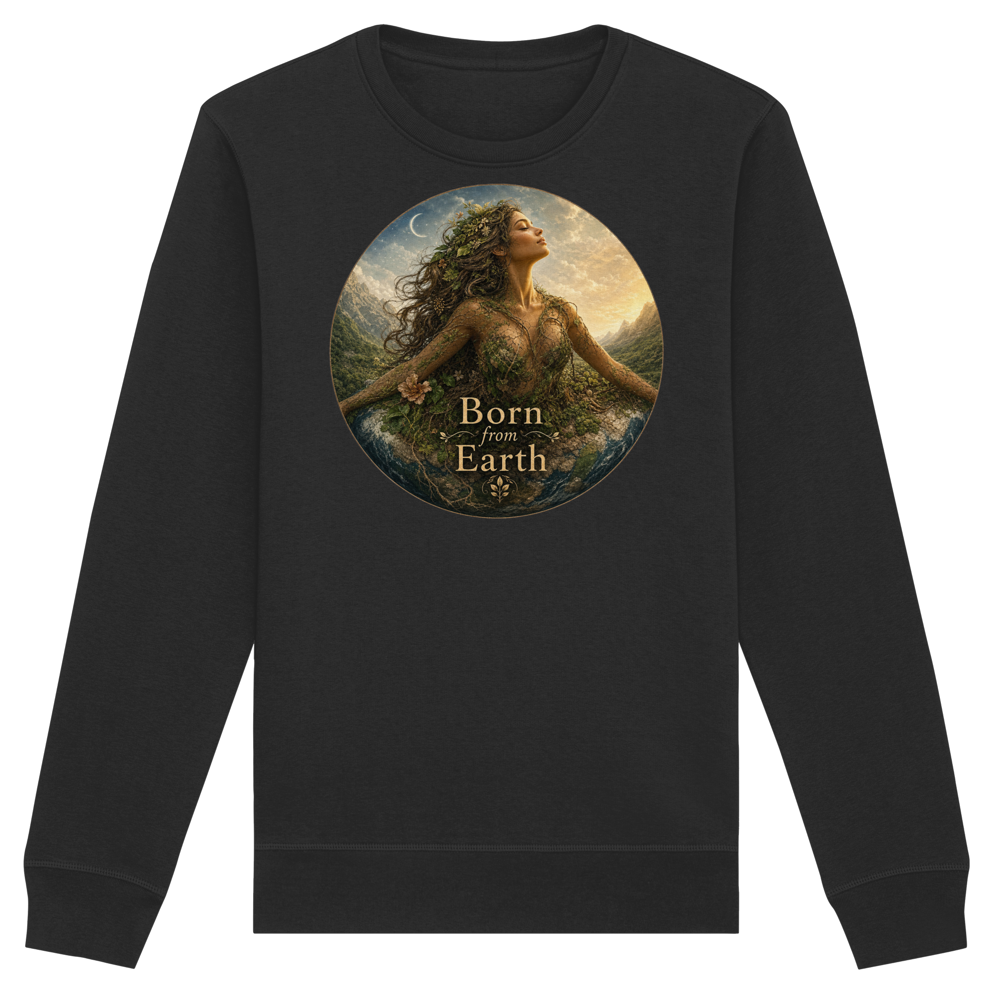Born from Earth - Organic Basic Unisex Sweatshirt