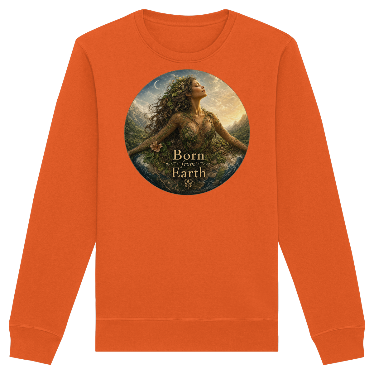 Born from Earth - Organic Basic Unisex Sweatshirt