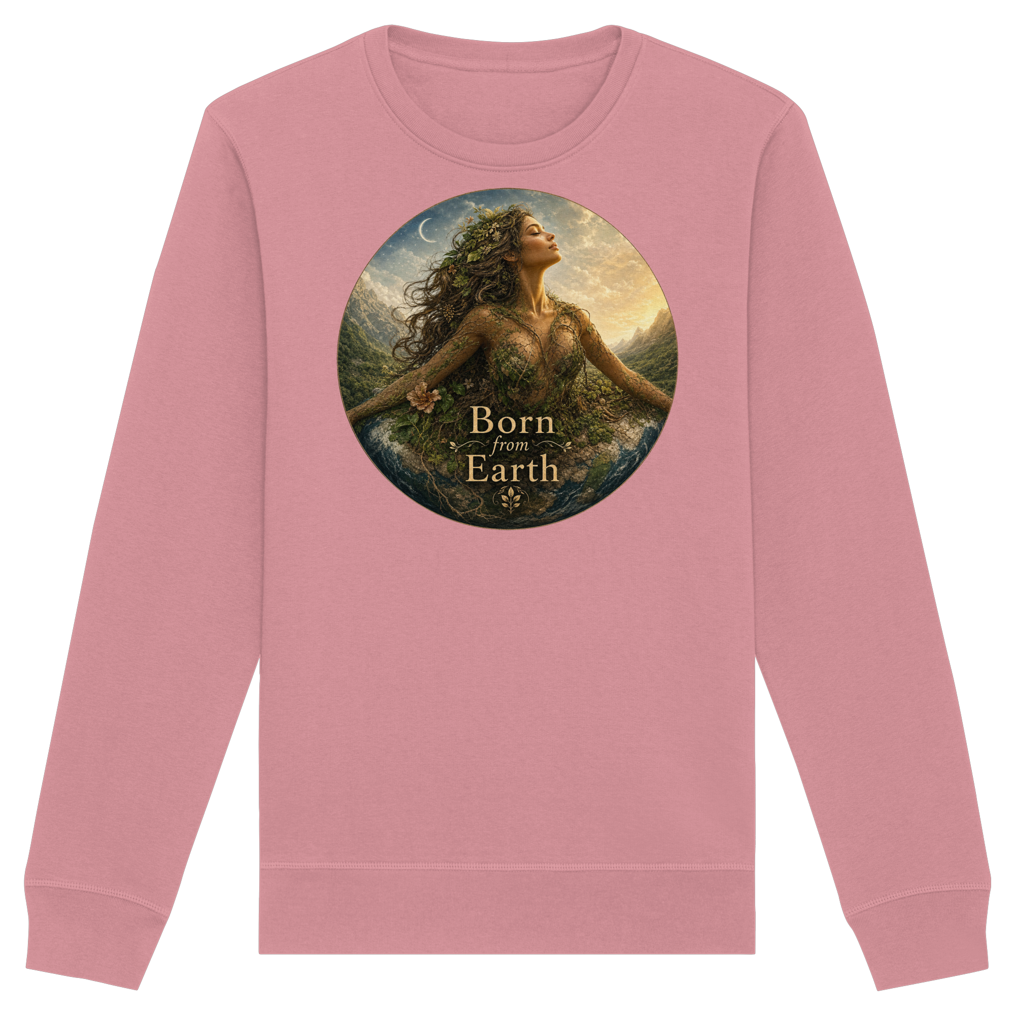 Born from Earth - Organic Basic Unisex Sweatshirt