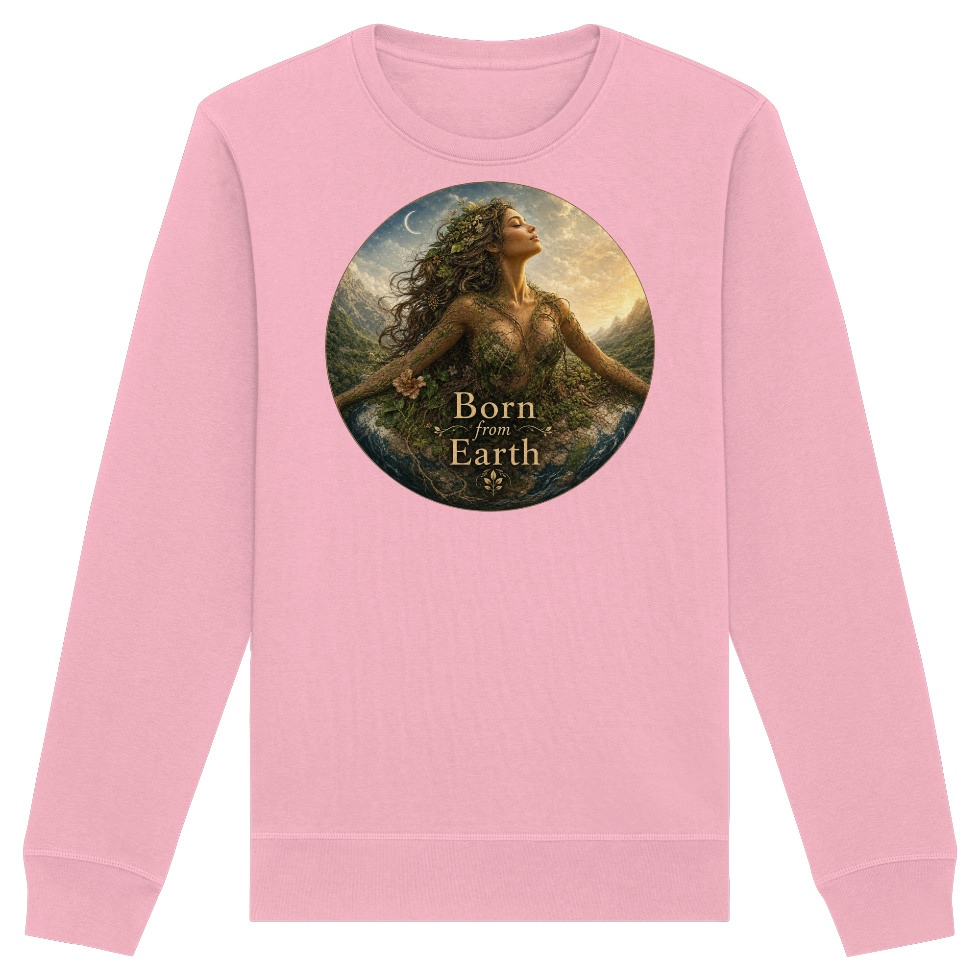 Born from Earth - Organic Basic Unisex Sweatshirt