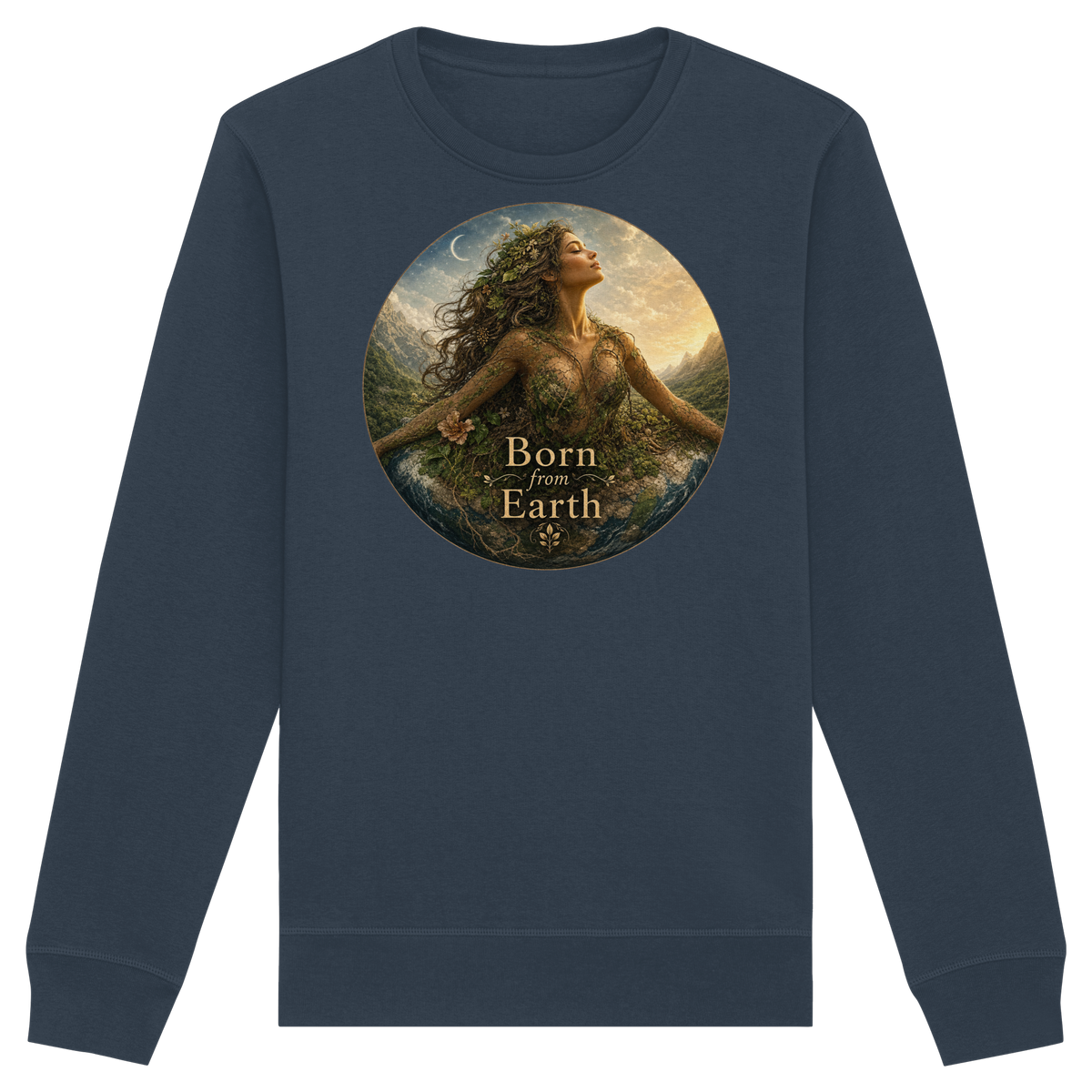 Born from Earth - Organic Basic Unisex Sweatshirt