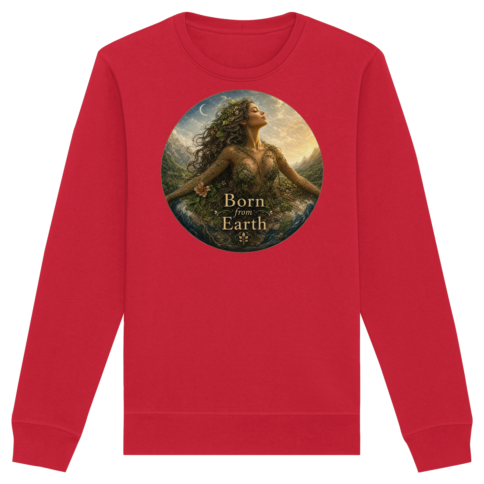 Born from Earth - Organic Basic Unisex Sweatshirt