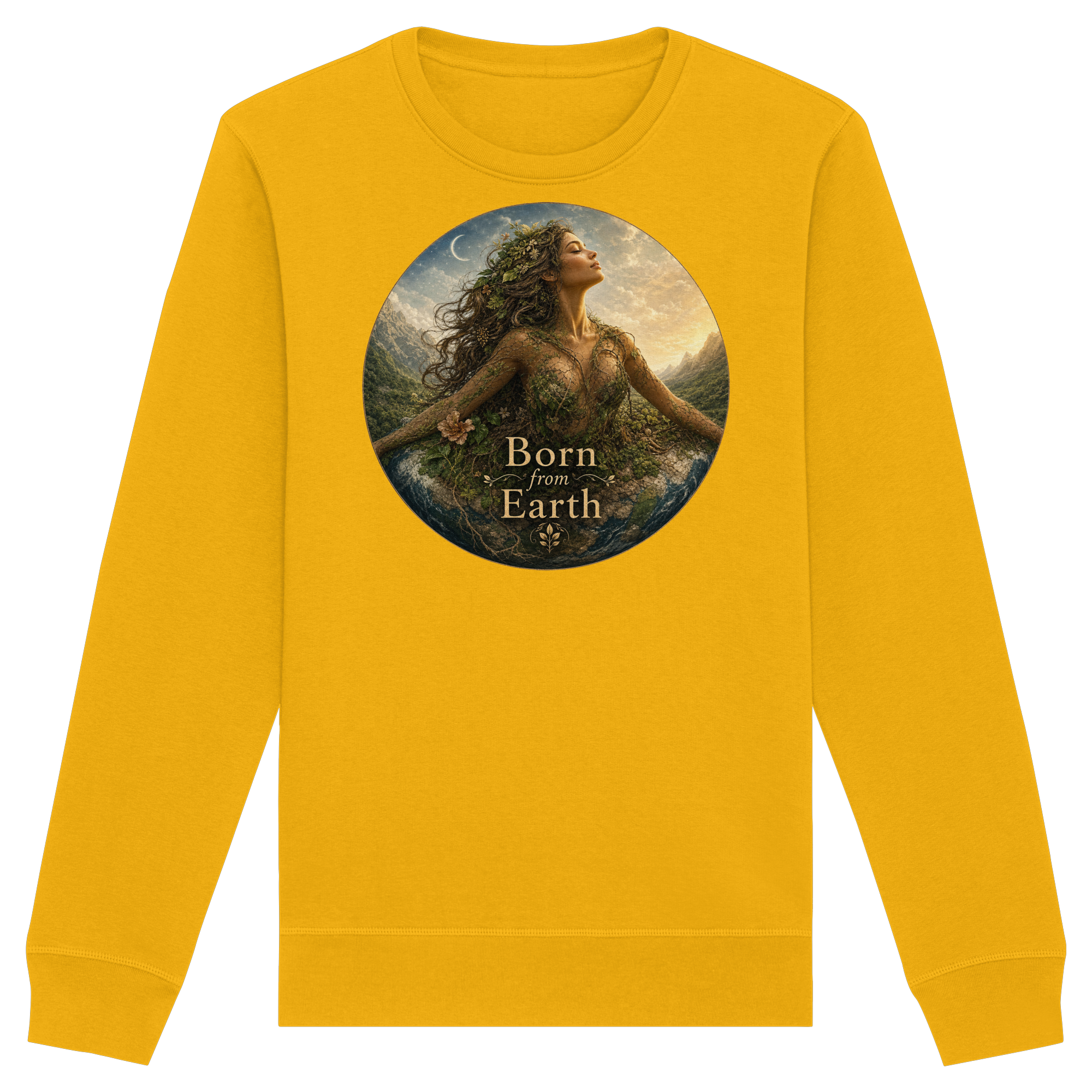 Born from Earth - Organic Basic Unisex Sweatshirt