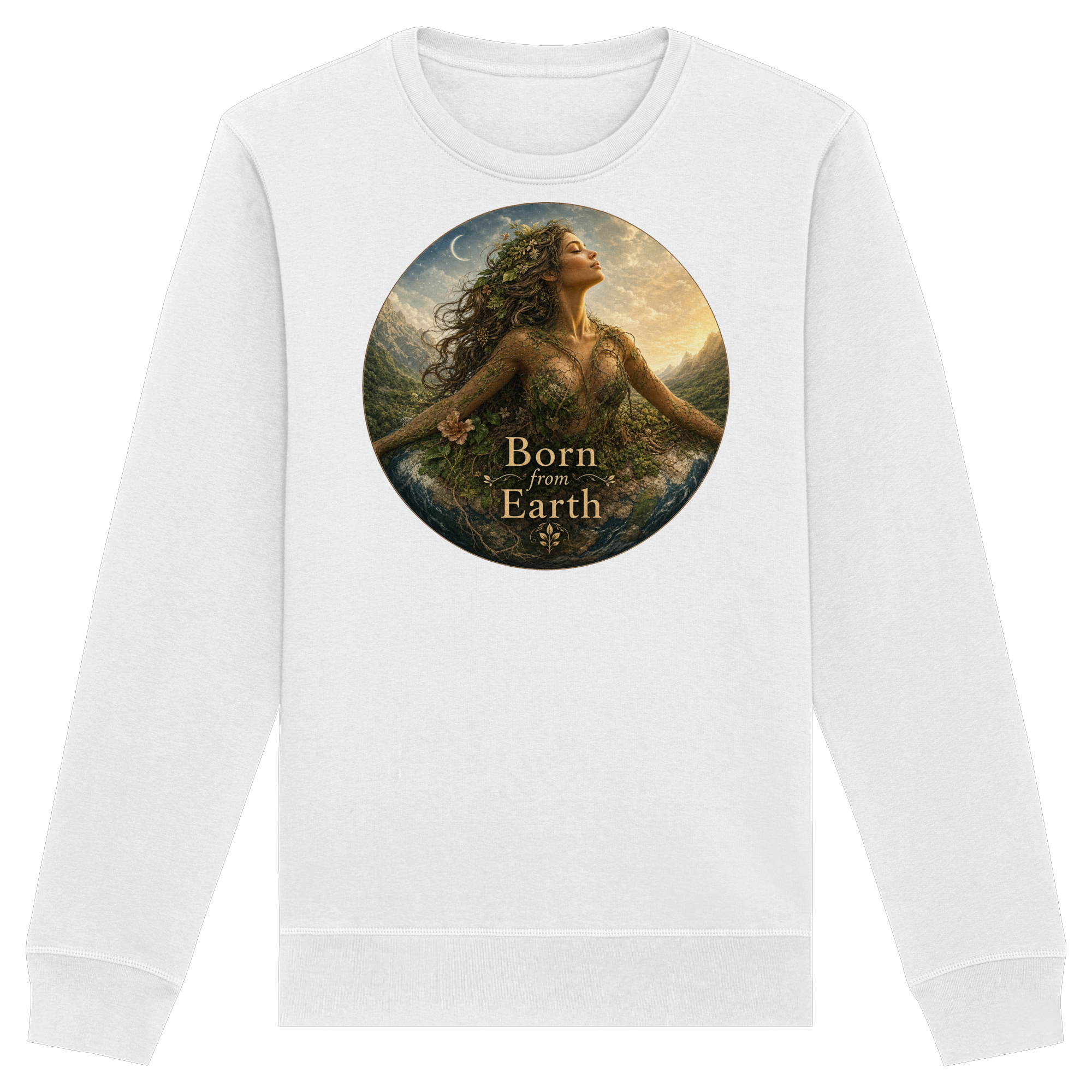 Born from Earth - Organic Basic Unisex Sweatshirt