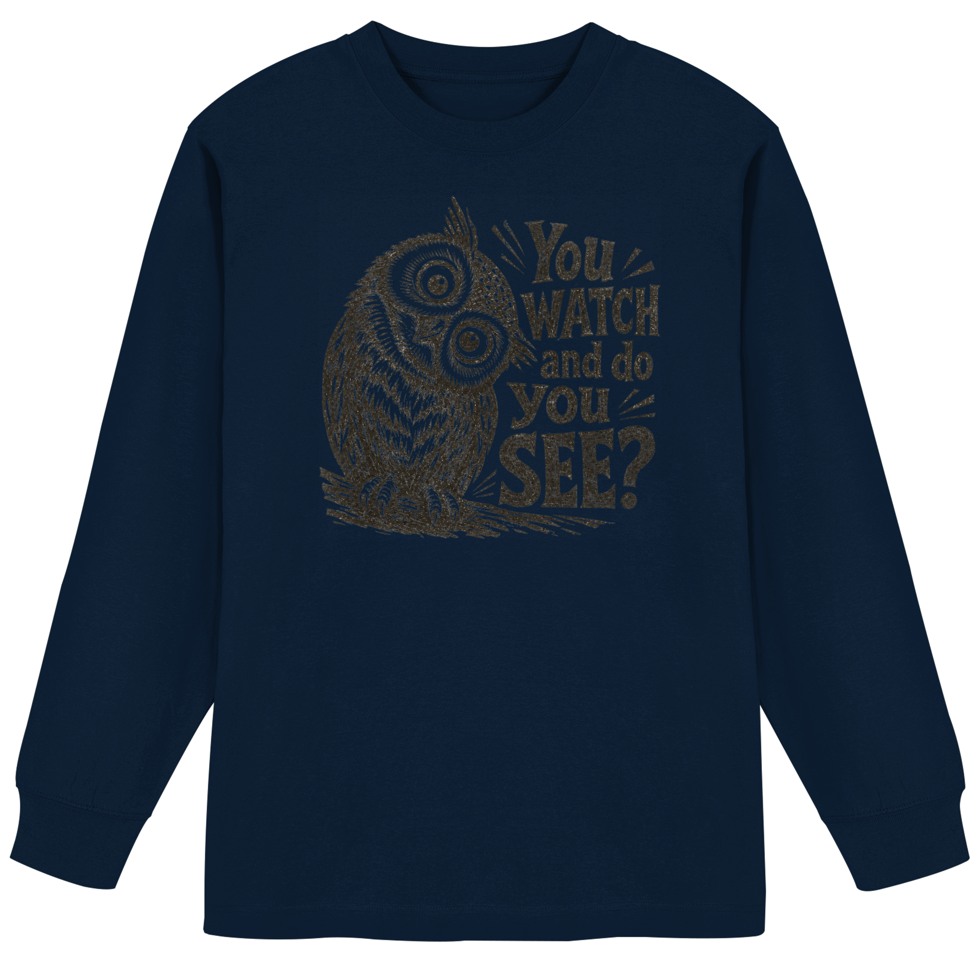 Do You See? - Organic Heavy Oversized Longsleeve T-Shirt