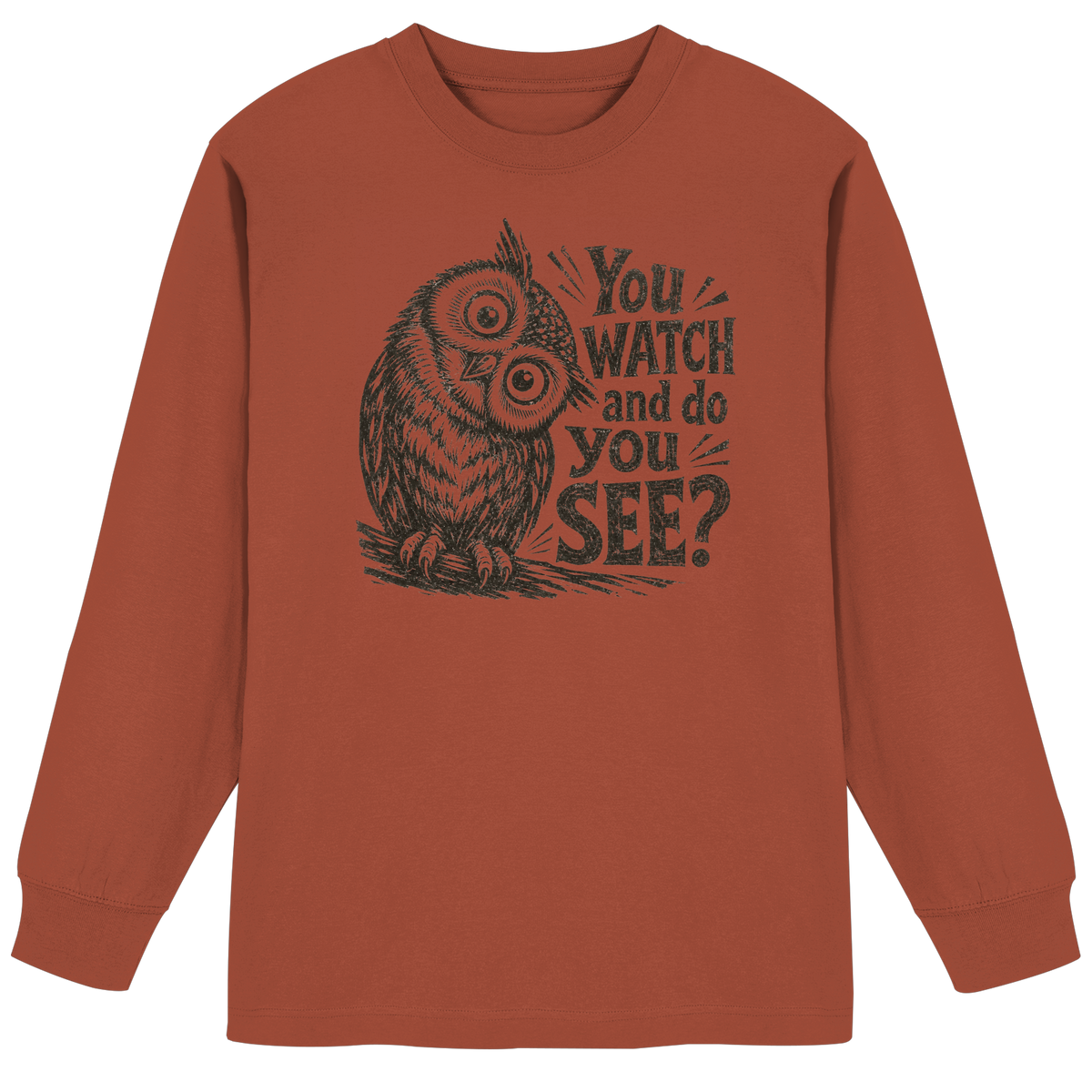 Do You See? - Organic Heavy Oversized Longsleeve T-Shirt
