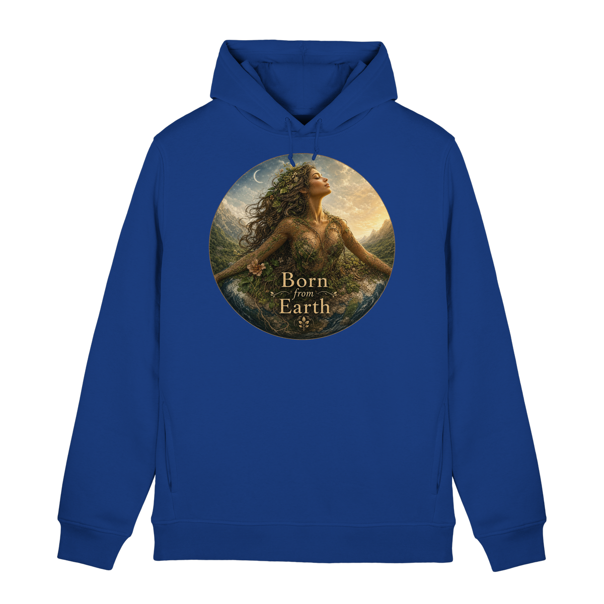 Born from Earth - Organic Hoodie B&C
