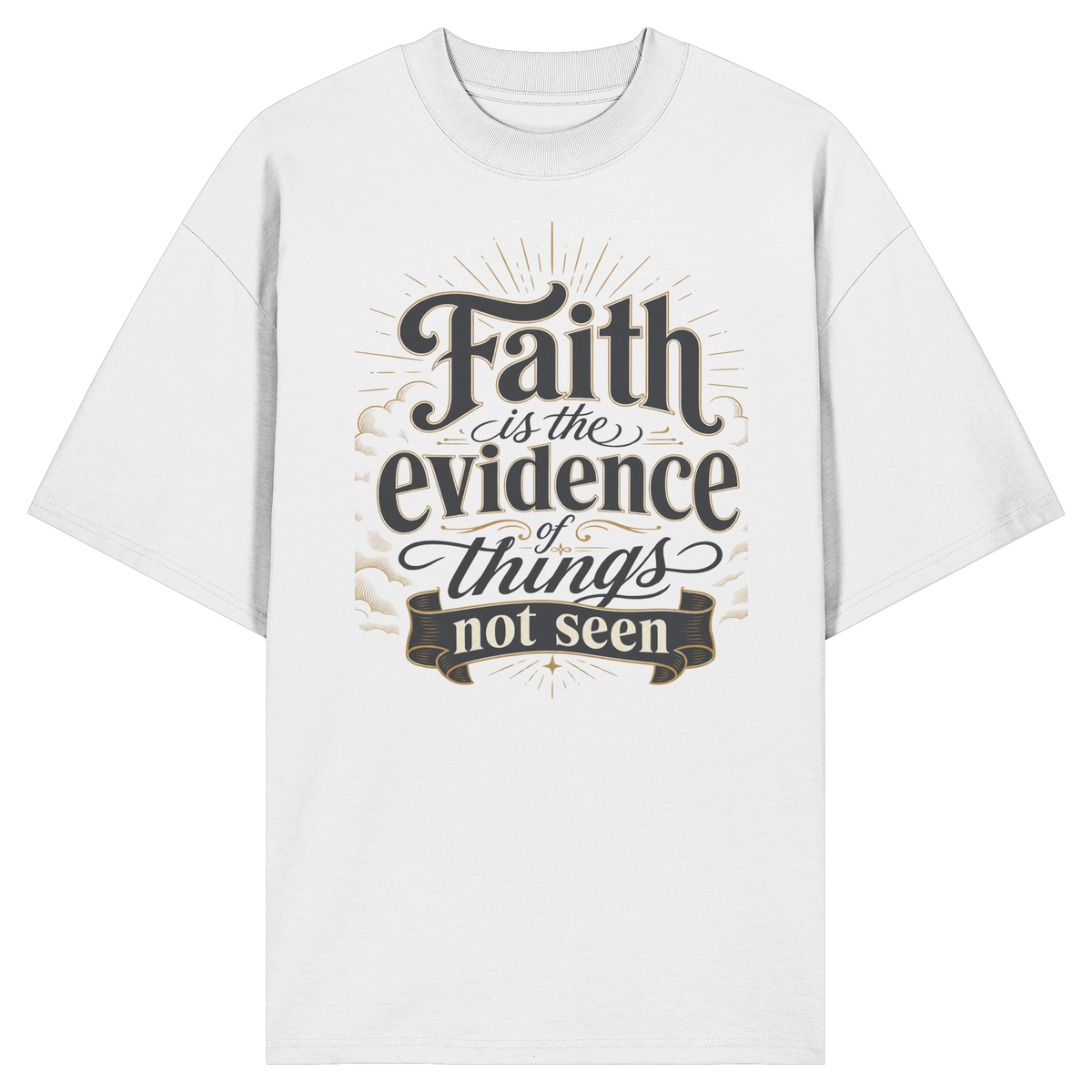 Faith - Organic Oversize Shirt