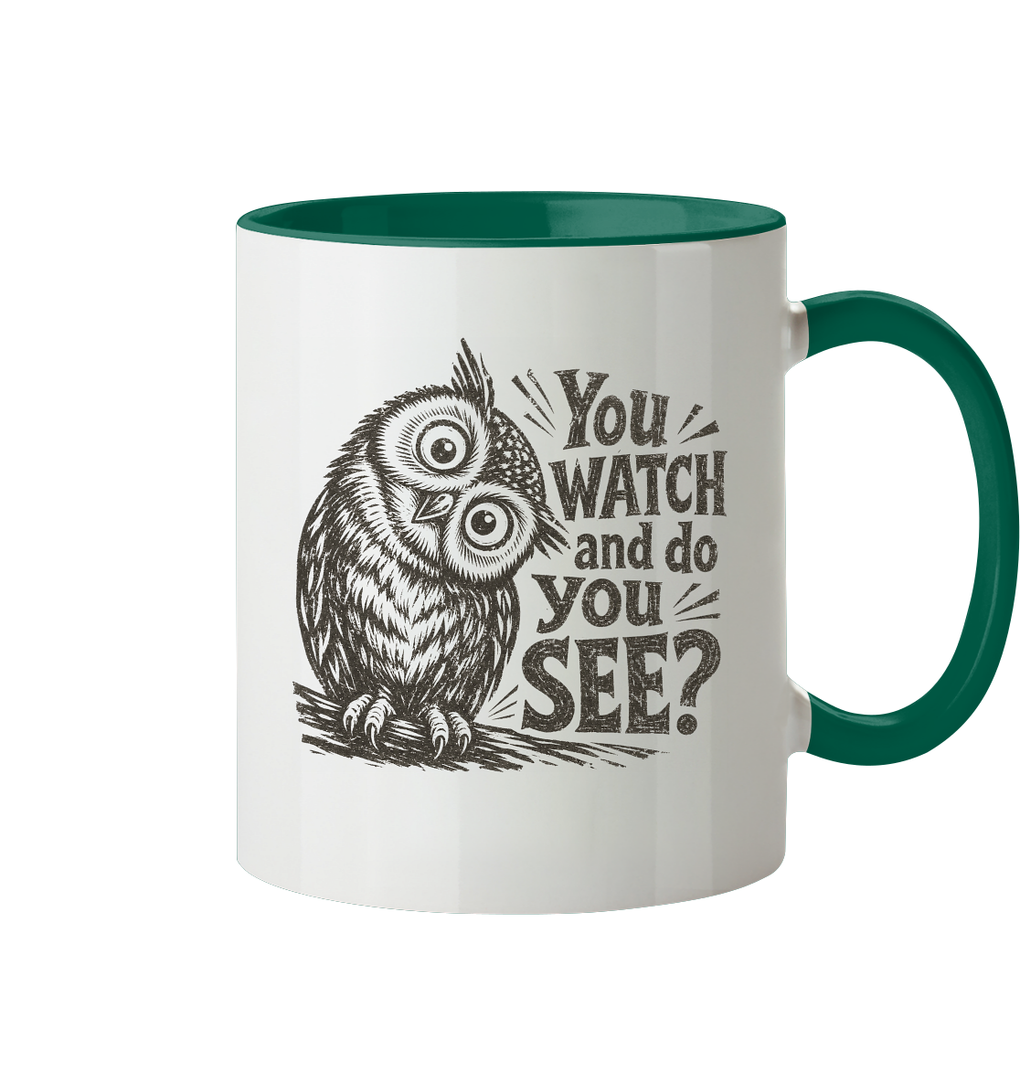 Do You See? - Tasse zweifarbig