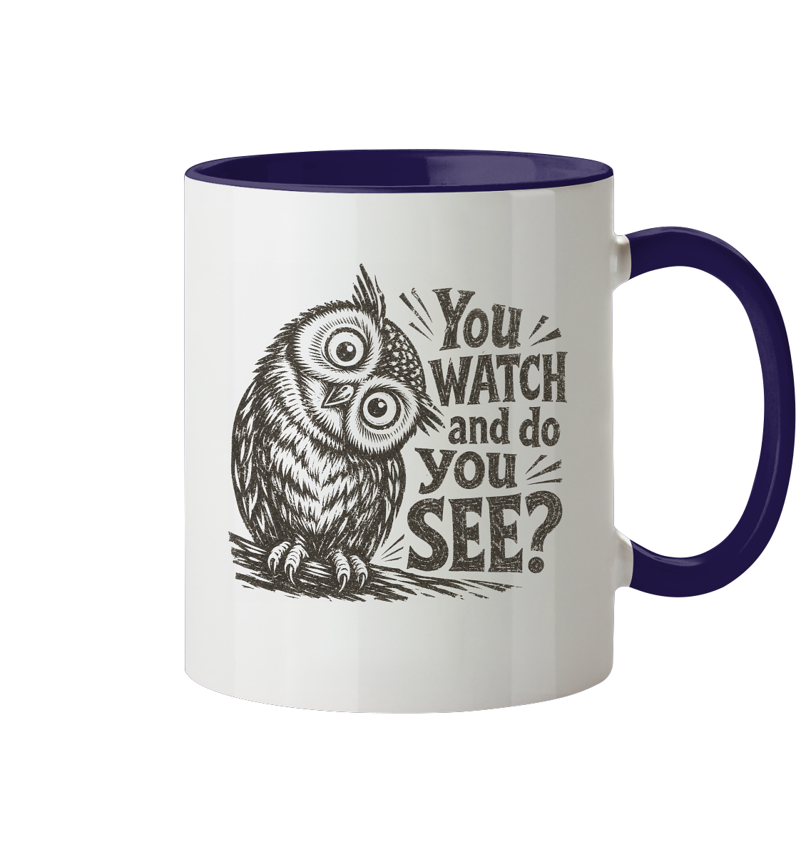Do You See? - Tasse zweifarbig
