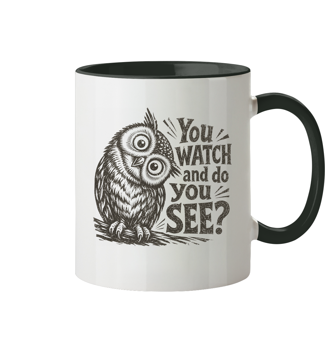 Do You See? - Tasse zweifarbig